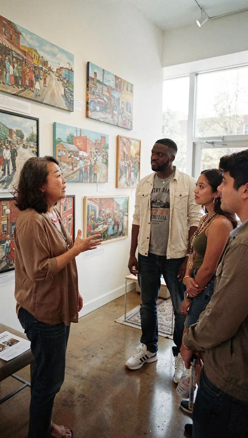 Community gardens enhancing neighborhood connections and solutions.